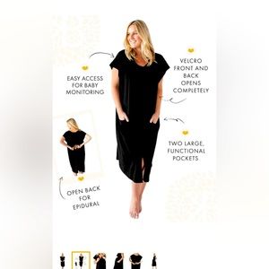 Kindred Bravely Labor and Delivery Gown